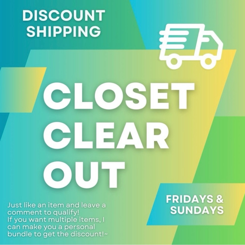 Friday & Sunday $9.99 shipping & price drops up to 30% off!